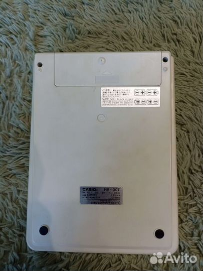Калькулятор Casio HR-100T