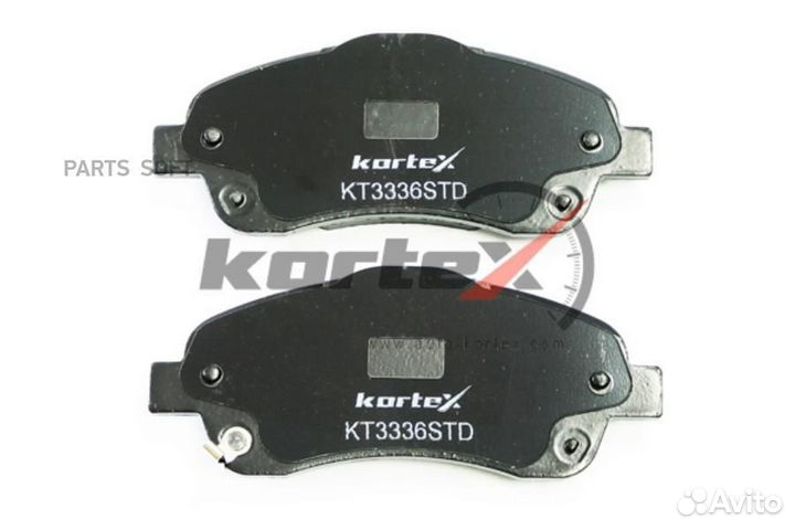 Kortex KT3336STD Колодки торм. передн.к-т