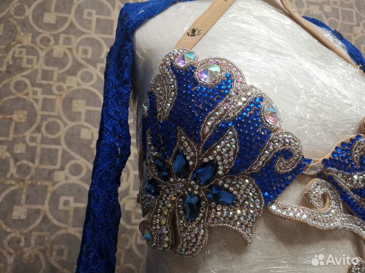 Дизайнерский костюм для вост.танцев (bellydance)