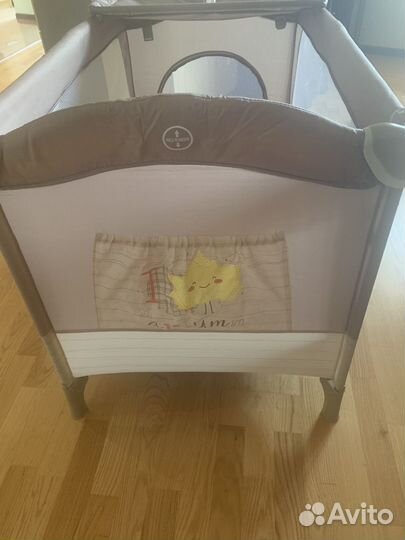 Манеж кровать babyton