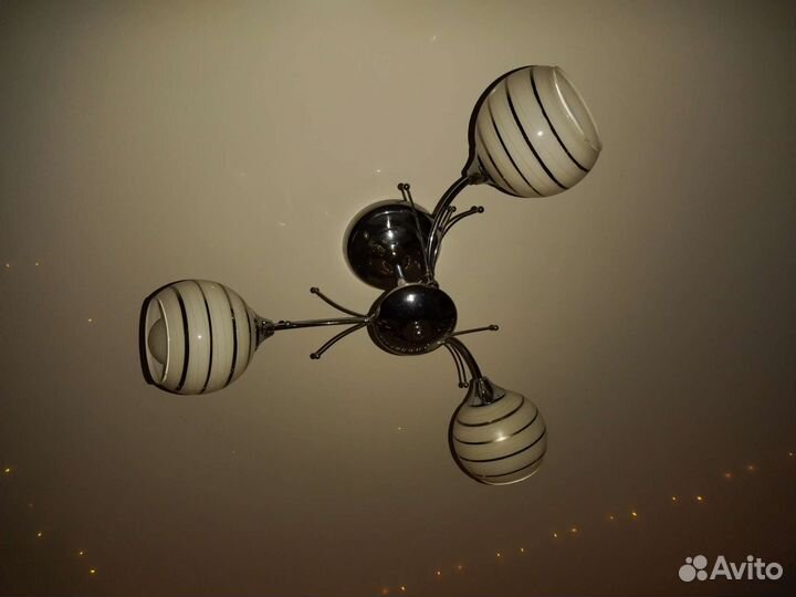 Люстра потолочная бу