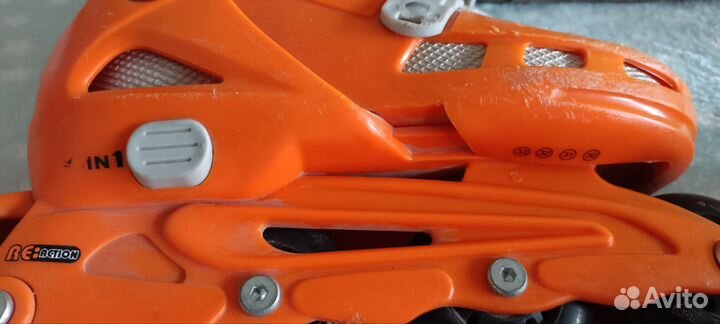 Роликовые коньки детские раздвижные