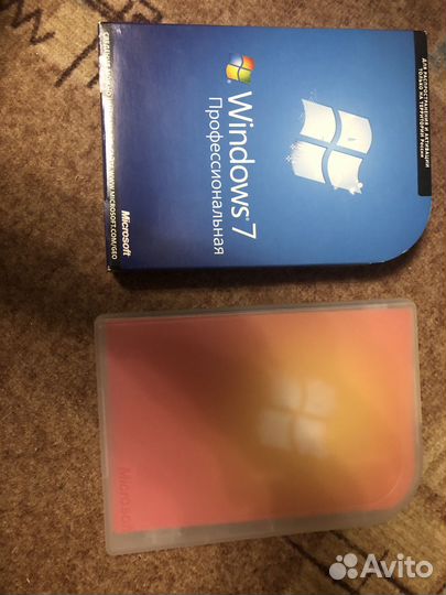 Windows 7 BOX лицензия 32/64bit (2 диска)