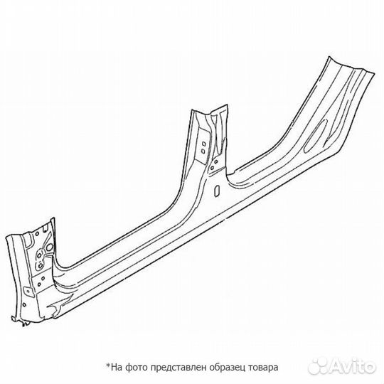 Порог правый для Toyota Camry V30 2001-2006 521991