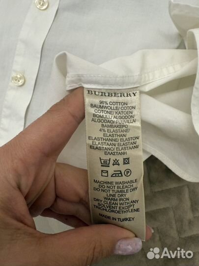 Рубашка burberry оригинал