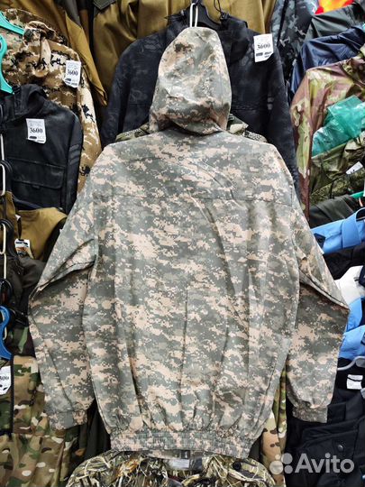 Маскхалат Цифра Серая с москитной сеткой