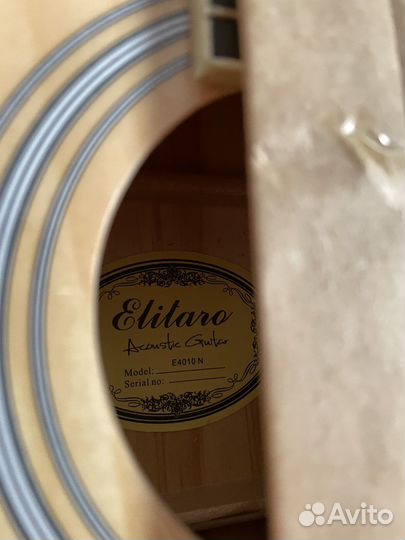 Акустическая гитара Elitaro E4010 N