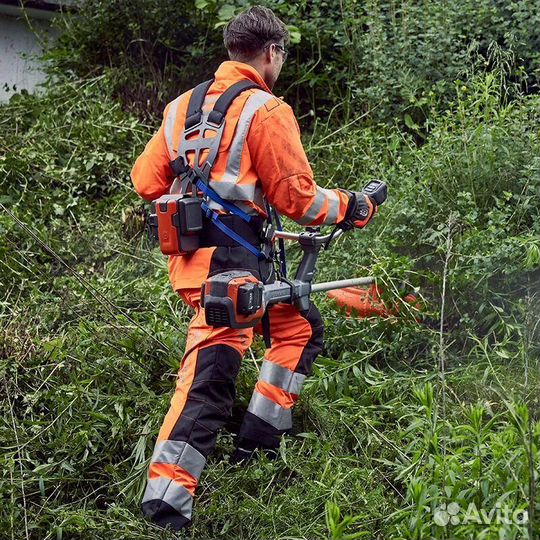 Уборка травы покос