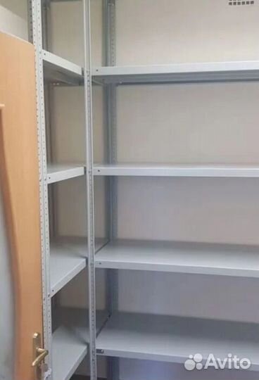 Стеллажи металлические полочные 412