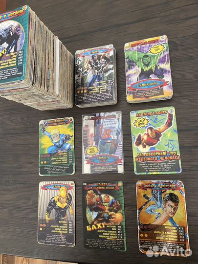 Карточки человек паук