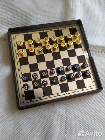 Шахматы магнитные дорожные