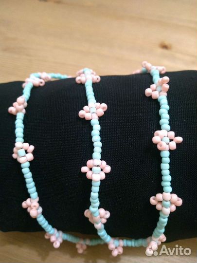 Чокер из бисера