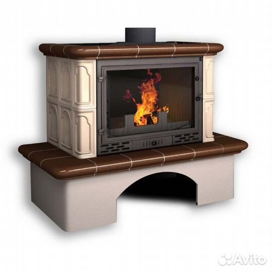 Изразцовая каминная облицовка Гефест без короба