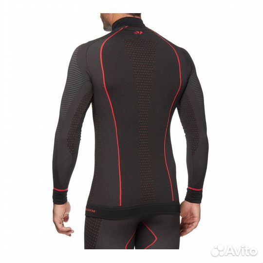 Термокофта sixs TS3W CU Black/Red, 3XL/4XL