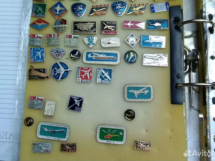 Значки авиация