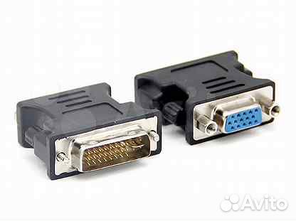 Переходник DVI-A (DVI-I) VGA, svga (D-SUB)