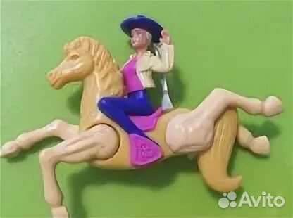 Винтажная Барби на лошади spirit