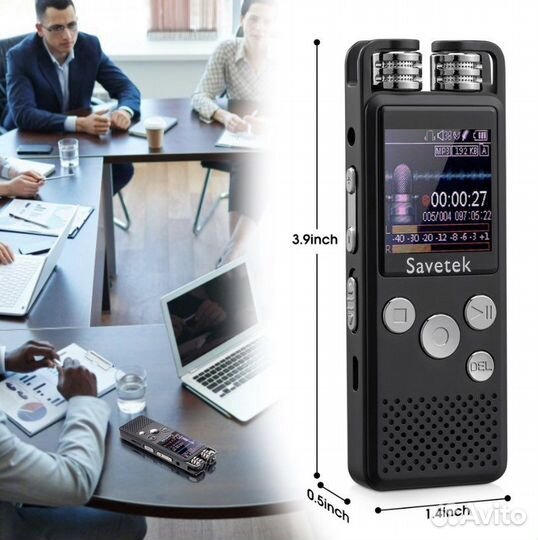 Профессиональный цифровой диктофон