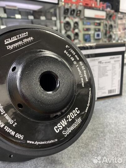 Dynamic State custom CSW-202C сабвуфер 8