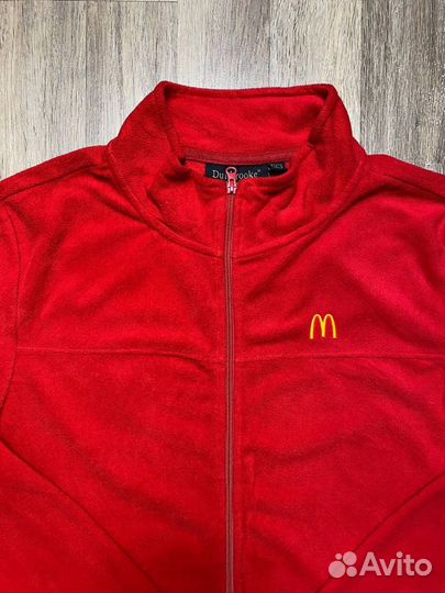 McDonald's флисовая кофта зипка