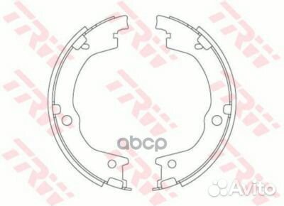 GS8829 Колодки ст.торм.hyundai H1 01-07/starex