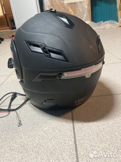 Шлем для снегохода с подогревом