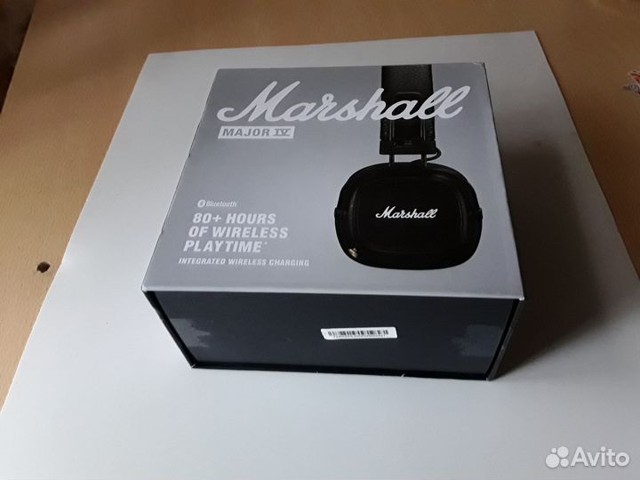 Коробка от наушников Marshall Major 4