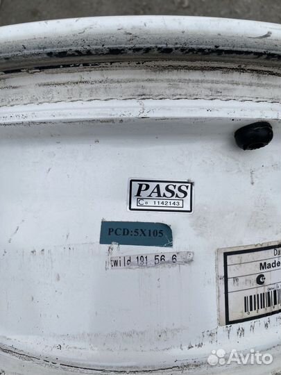 Литые колеса r15. 5х105