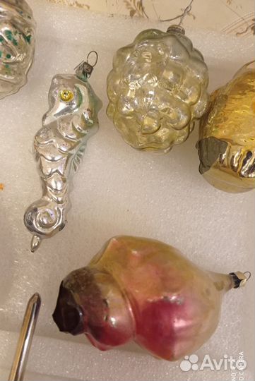 Елочные игрушки СССР в реставрацию