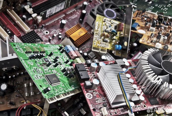 Прием материнских плат, электронного лома