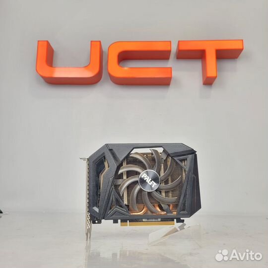 Видеокарта palit geforce GTX1660 super stormx 6Гб