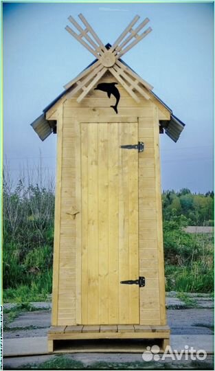 Уличный туалет прямоугольник цоп 454