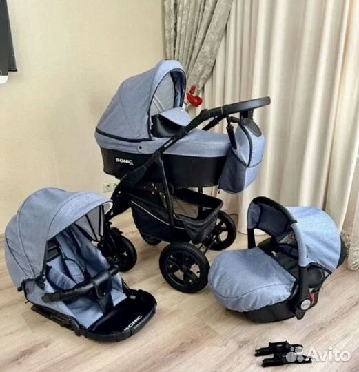 Коляска Verdi 3 в 1,как новая