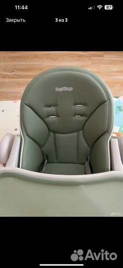 Стул для кормления peg perego