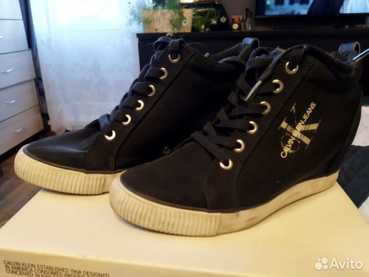 Calvin klein ботинки женские 38