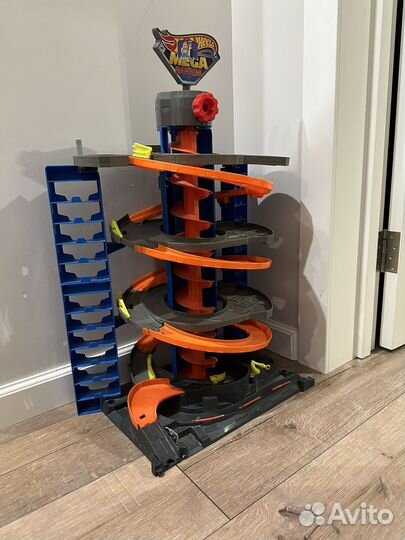 Парковка для машинок hot wheels, трек
