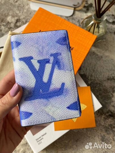 Обложка на паспорт louis vuitton визитница