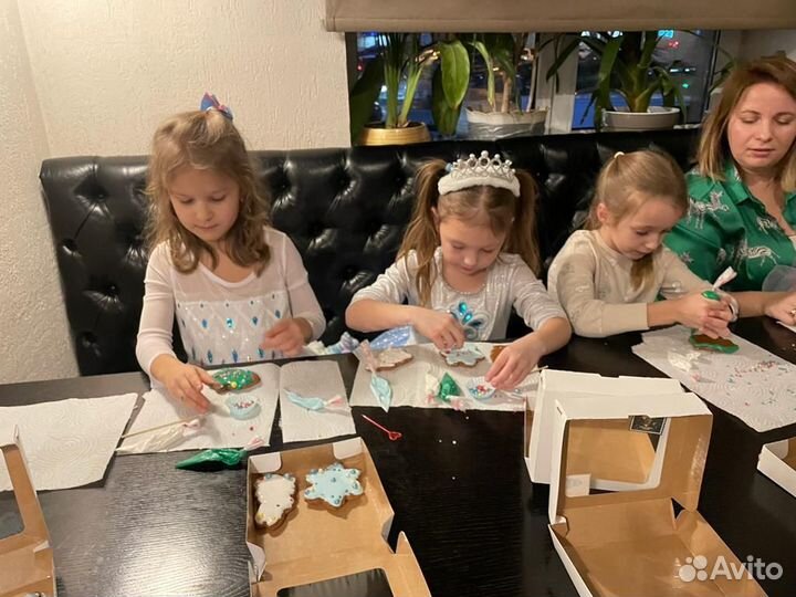 Мастер класс для детей роспись пряников