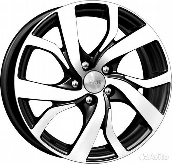 K&K Палермо : 6,5x16 5*108 Et:43 Dia:67,1 алмаз че