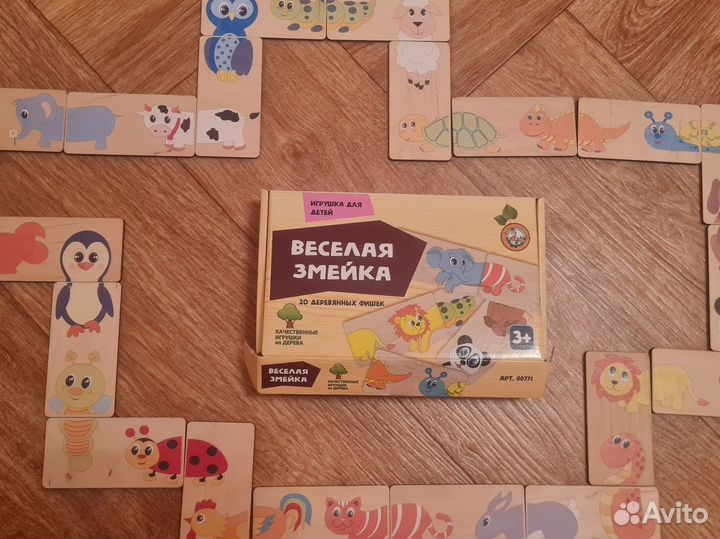 Развивающие деревянные игрушки набор