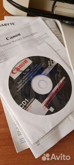 Цветной струйный принтер Canon s200x, на запчасти