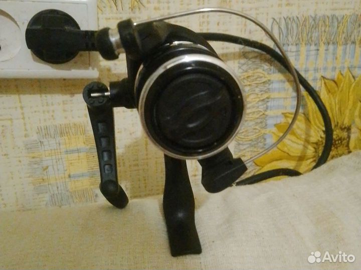 Катушка рыболовная kaida,sn201a,б/у,рабочая