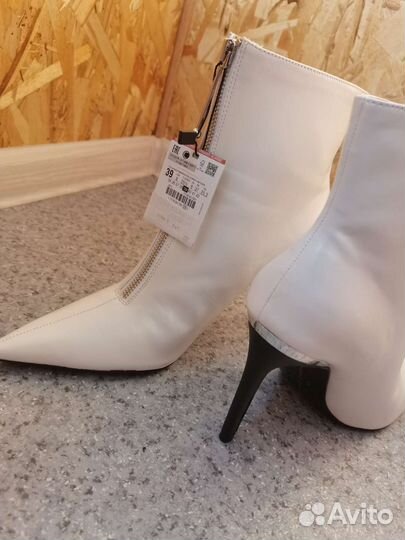 Ботильоны zara новые