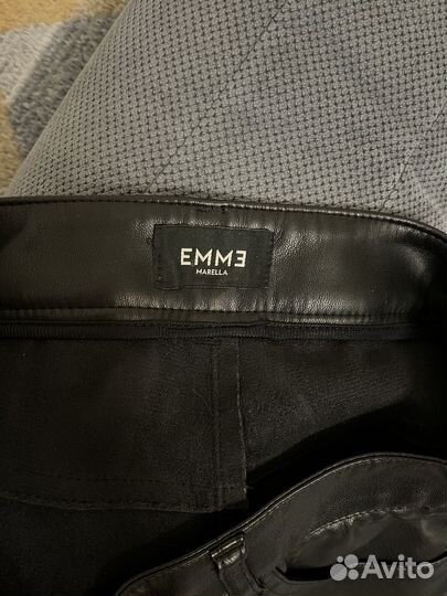 Кожаные брюки женские 42 размер