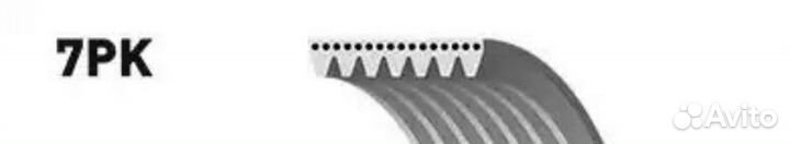 Gates 7PK2053 Ремень ручейковый 7PK2053