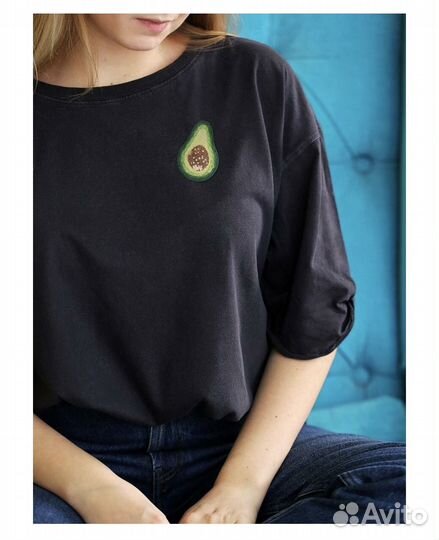 Набор для вышивания Брошь Авокадо Panna