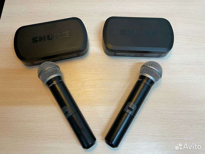 Радиосистемы Shure: ручные микрофоны и оголовье
