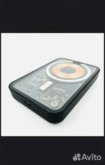 Повер банк с беспроводной зарядкой