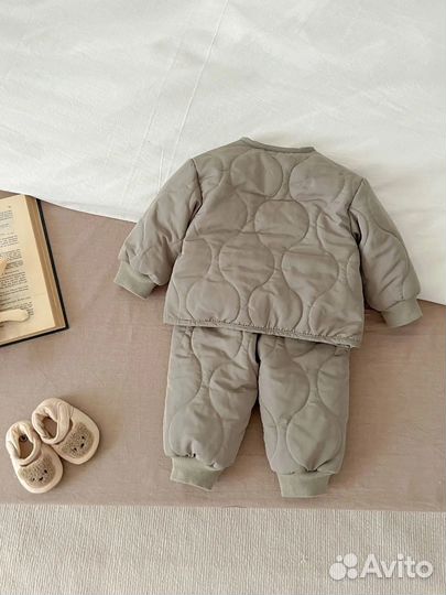 Костюм стеганый новый 86-92