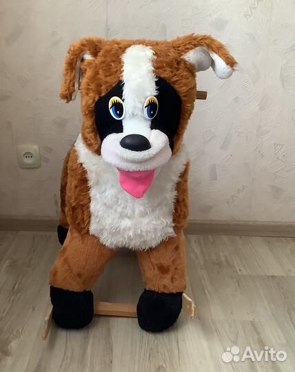 Детская собака качалка